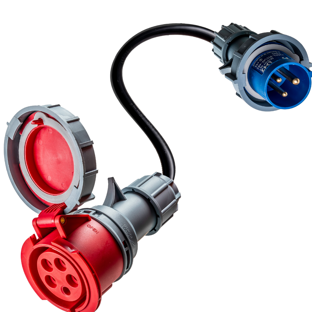 32A 5-biegunowy CEE do 16A 3-biegunowego CEE Adapter