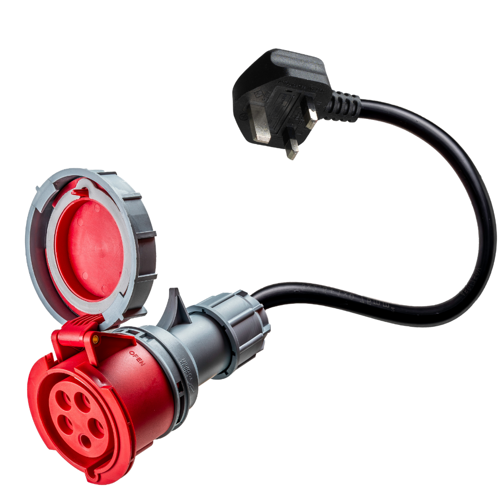 32A 5-biegunowy CEE do Type G dla UK Adapter