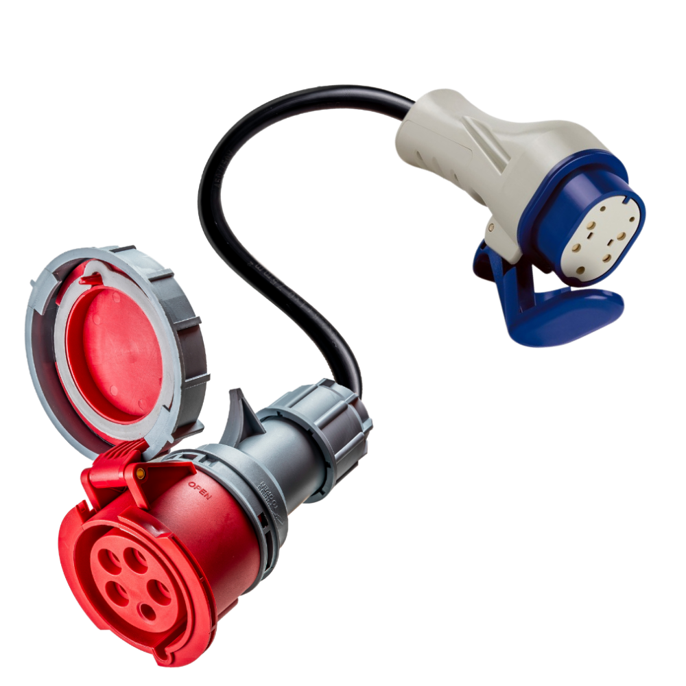 Adapter 32A 5-biegunowy CEE do Type 3