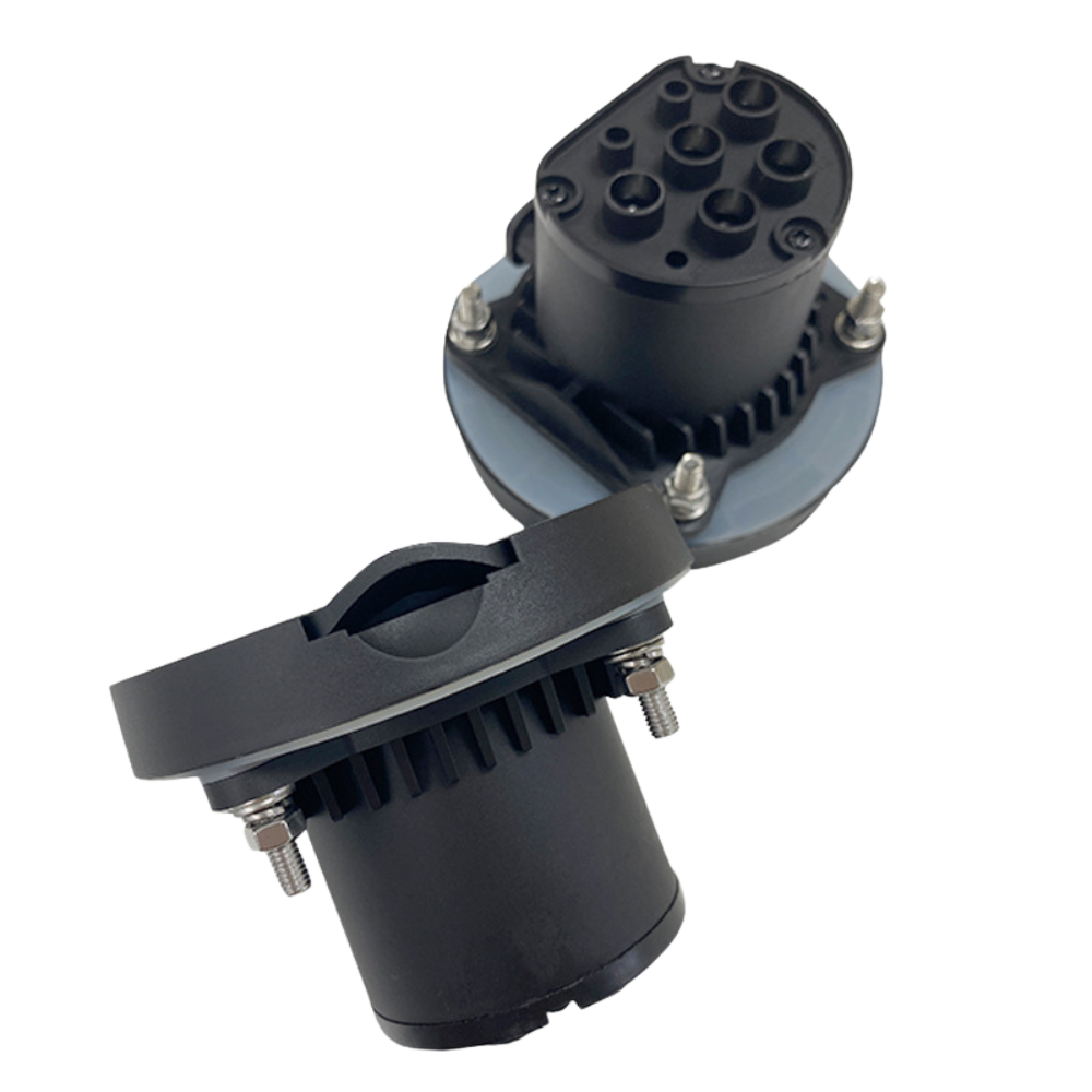 Gniazdo Type 2 do stacji ładowania | 3 fazy | 16A/32A