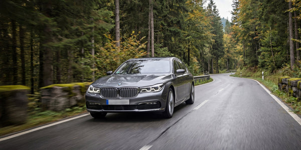 BMW 740E eDrive charging cable