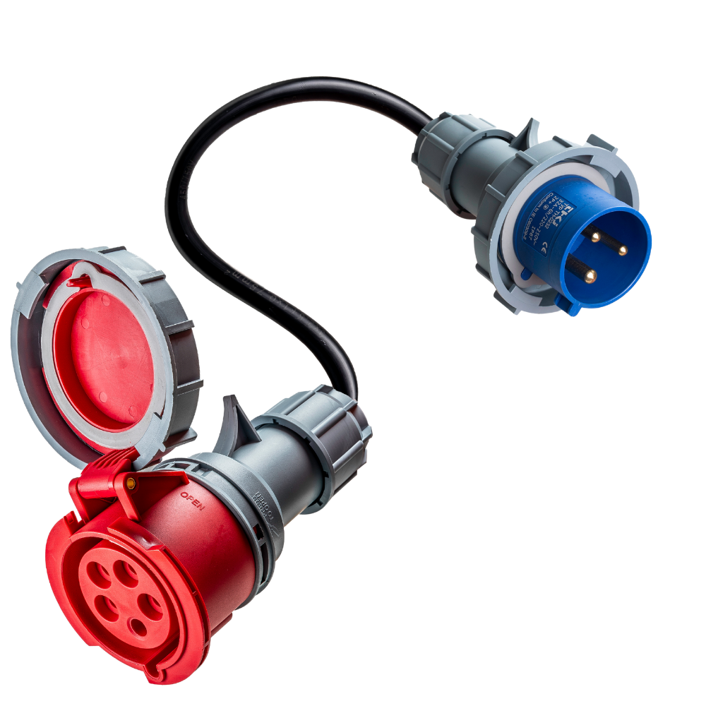 32A 5-biegunowy CEE do 32A 3-biegunowego CEE Adapter