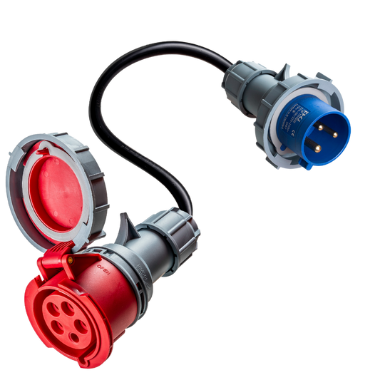 32A 5-biegunowy CEE do 32A 3-biegunowego CEE Adapter