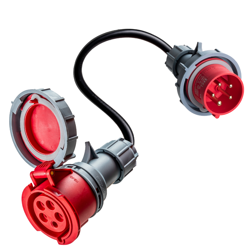 32A 5-biegunowy CEE do 16A 5-biegunowego CEE Adapter