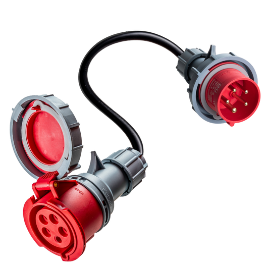32A 5-biegunowy CEE do 16A 5-biegunowego CEE Adapter