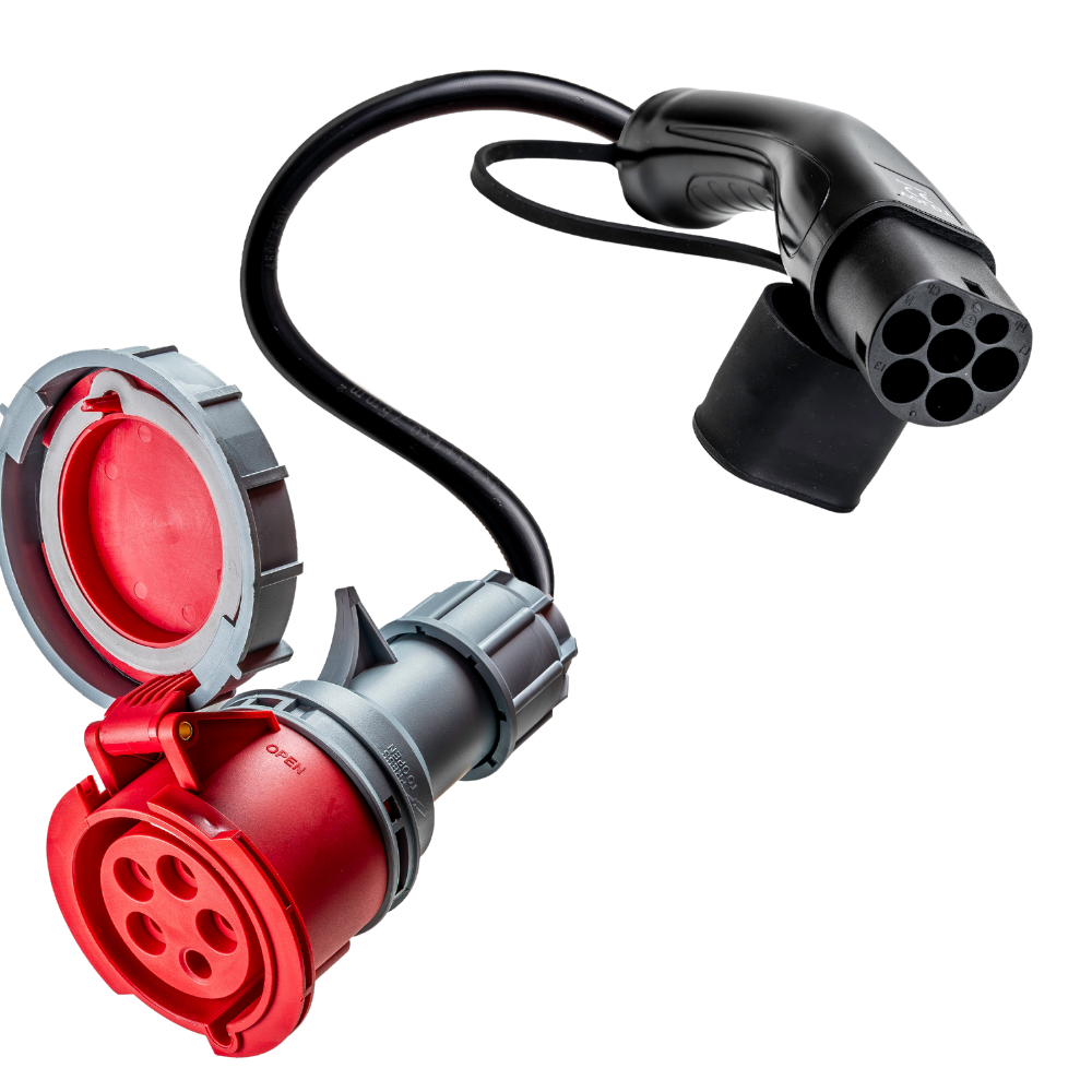 32A 5-biegunowy CEE do Type 2 Adapter