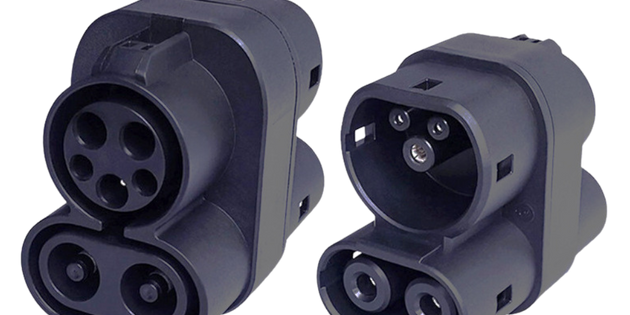 Adapter EV CCS1 do CCS2