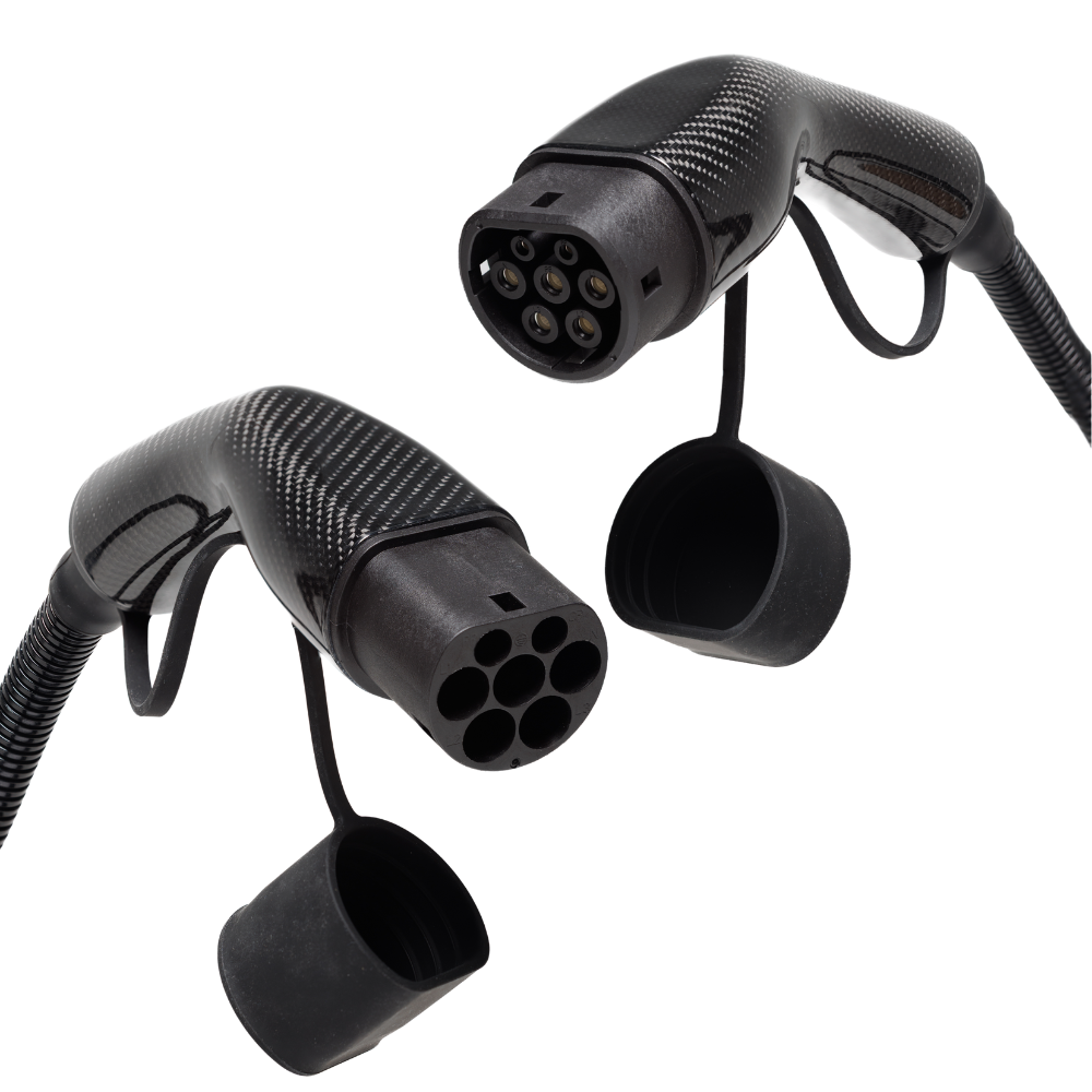 Voldt® Kabel ładowania Typ 2 z włókna węglowego 22kW