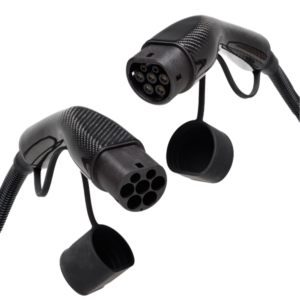 Voldt® Kabel ładowania Typ 2 z włókna węglowego 22kW