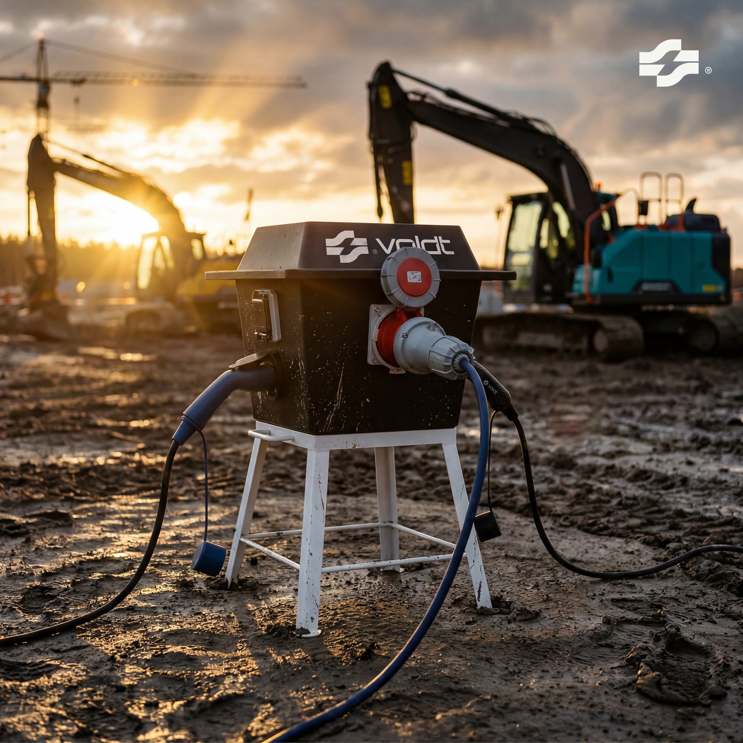 Voldt® Sitecharge | Typ 2 | 2×22 kW