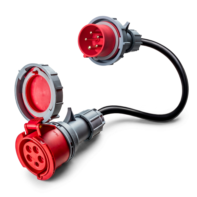 32A 5-biegunowy CEE do 16A 5-biegunowego CEE Adapter