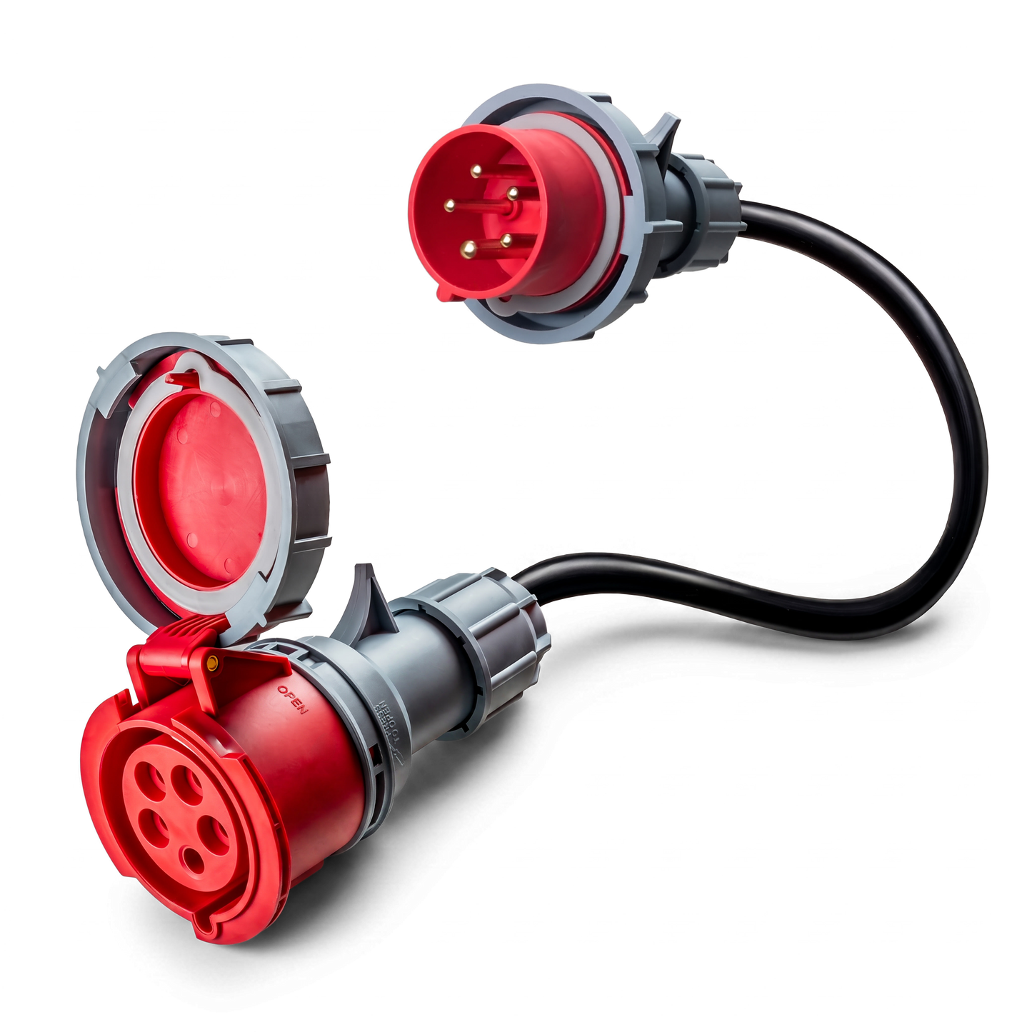 16A 5-biegunowy do 32A 5-biegunowego CEE Adapter