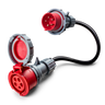 16A 5-biegunowy do 32A 5-biegunowego CEE Adapter