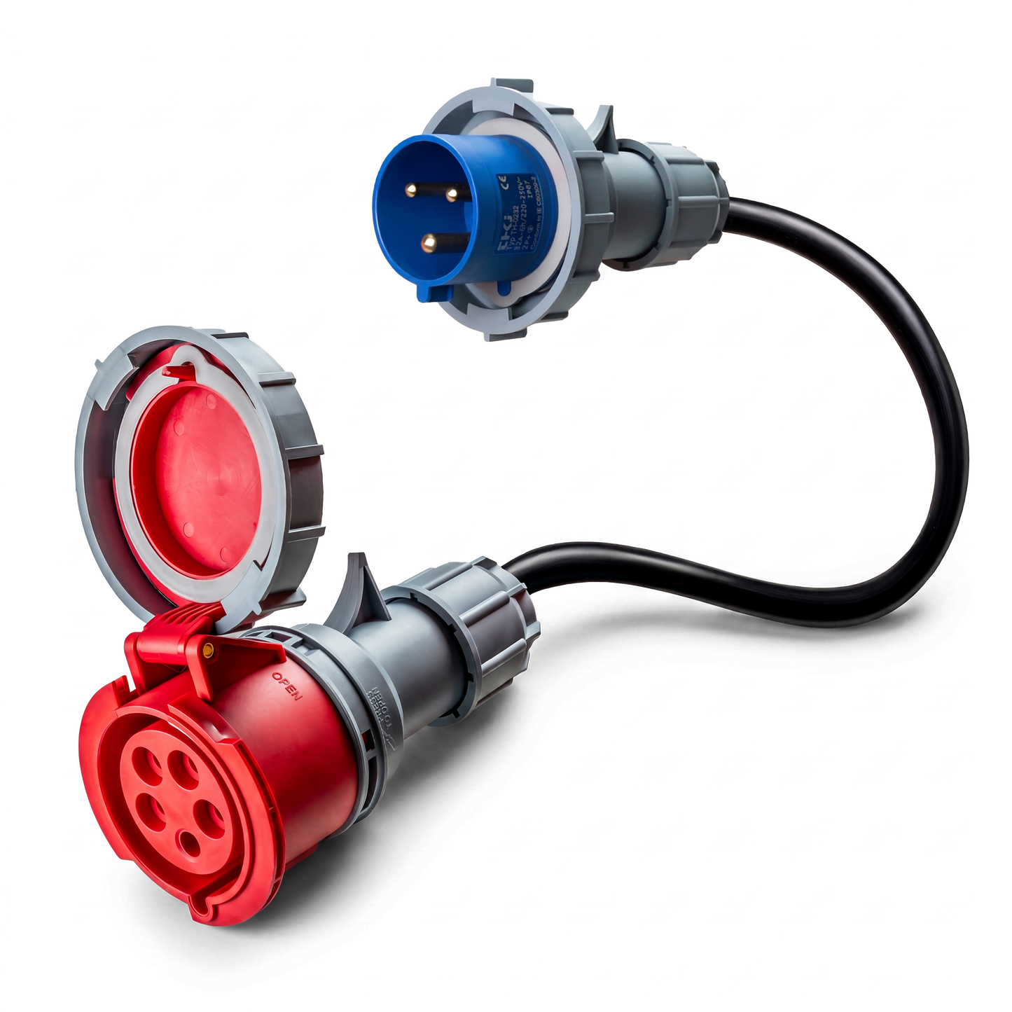 16A 5-biegunowy do 32A 3-biegunowego CEE Adapter