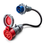 16A 5-biegunowy do 32A 3-biegunowego CEE Adapter