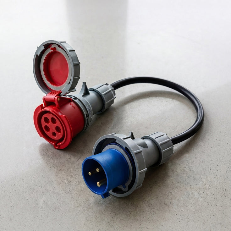 32A 5-biegunowy CEE do 16A 3-biegunowego CEE Adapter