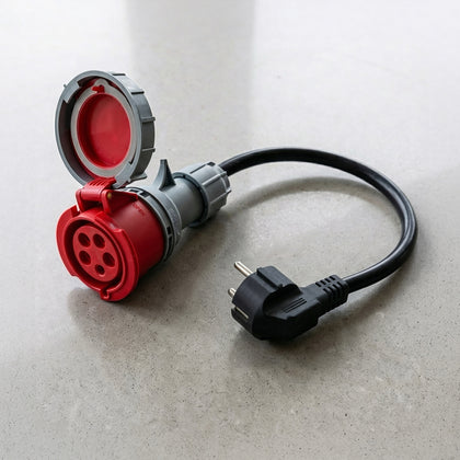 32A 5-biegunowy CEE do Schuko Adapter