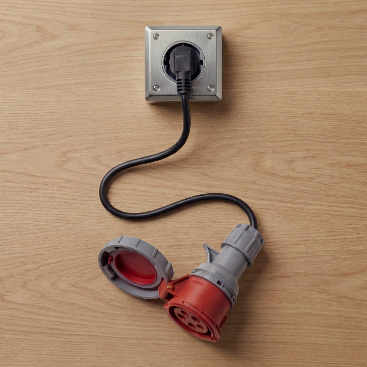 32A 5-biegunowy CEE do Schuko Adapter