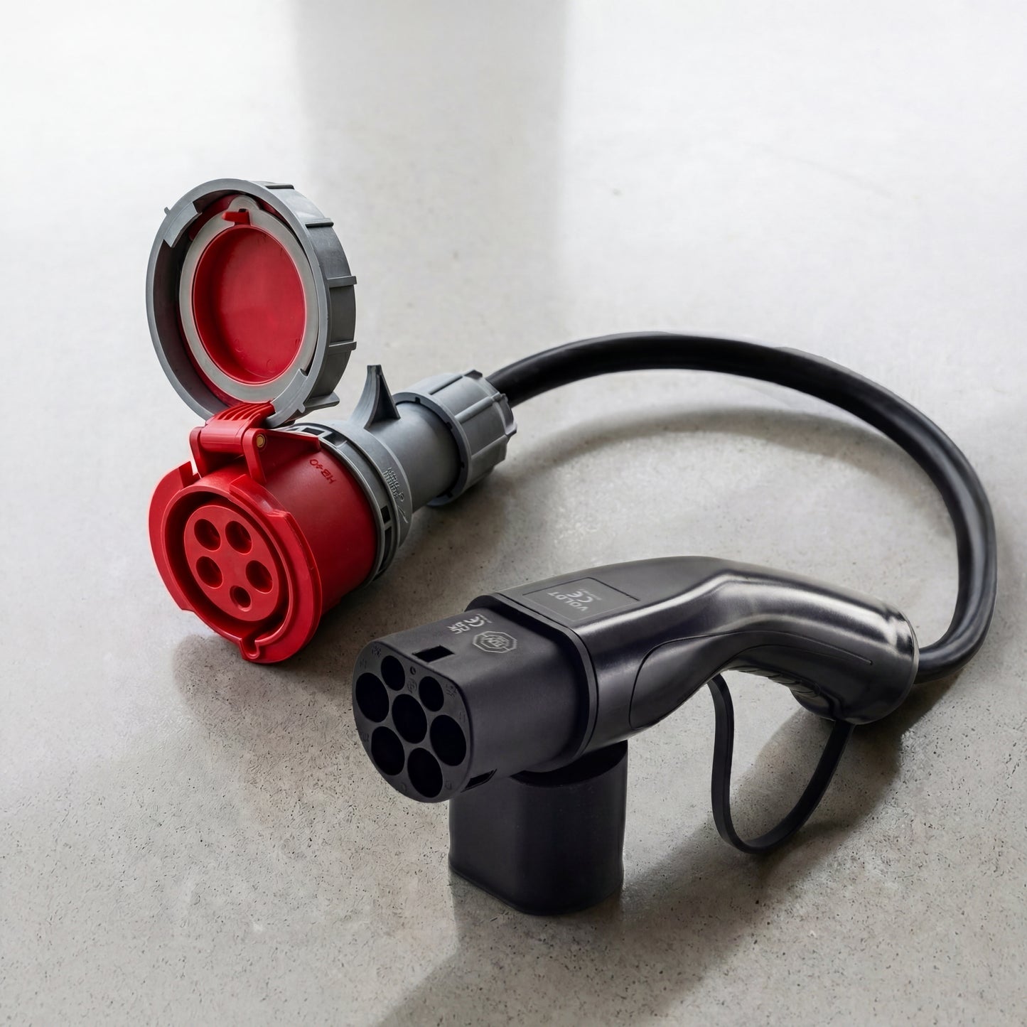 32A 5-biegunowy CEE do Type 2 Adapter