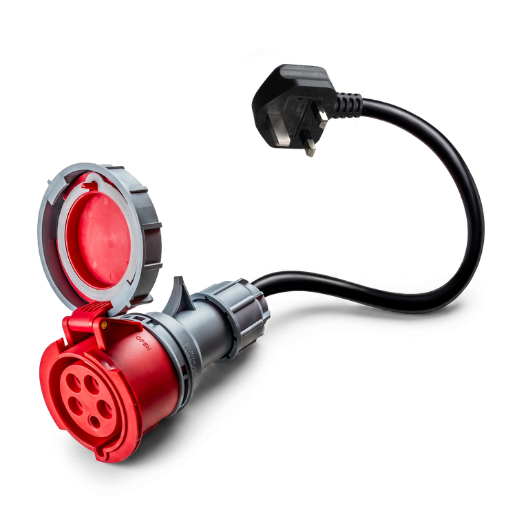 32A 5-biegunowy CEE do Type G dla UK Adapter
