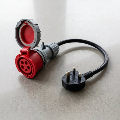 32A 5-biegunowy CEE do Type G dla UK Adapter