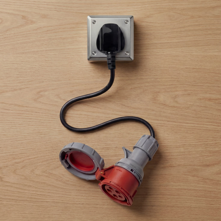 32A 5-biegunowy CEE do Type G dla UK Adapter