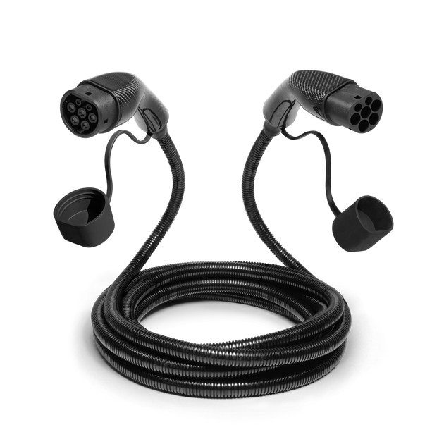 Voldt® Kabel ładowania Typ 2 z włókna węglowego 22kW