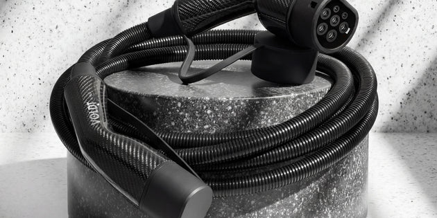 Voldt® Kabel ładowania Typ 2 z włókna węglowego 22kW