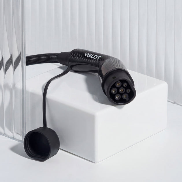 Voldt® Kabel ładowania Typ 2 z włókna węglowego 22kW