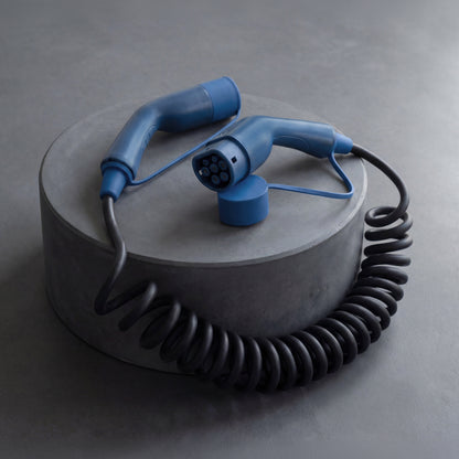 Type 2 | mode 3 | 16A | 11kW | spiralny kabel do ładowania