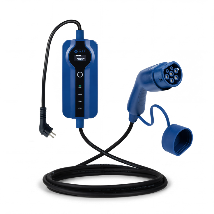 Voldt kabel do ładowania z gniazdka EV 230V | 8A - 16A | 3,7kW + APP