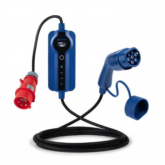 Voldt kabel do ładowania EV z CEE | 3 fazy | 8A-16A | 11kW + APP