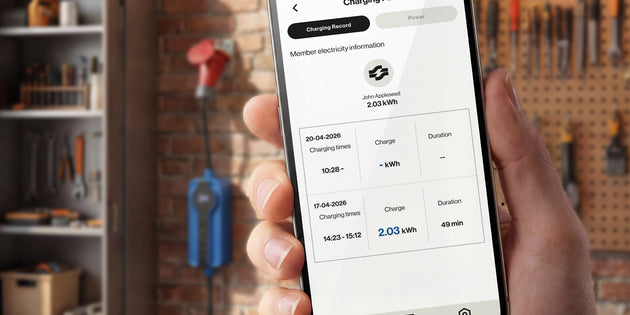 Voldt kabel do ładowania EV z CEE | 3 fazy | 8A-32A | 22kW + APP