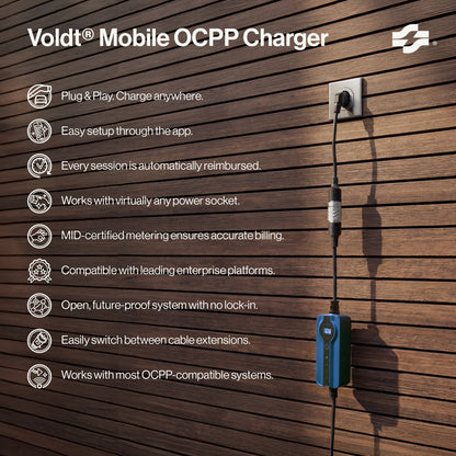 Voldt® Mobilna Ładowarka OCPP