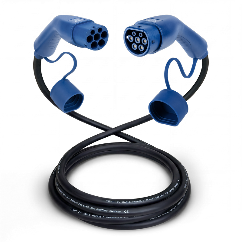 Type 2 | mode 3 | 32A | 22kW kabel do ładowania