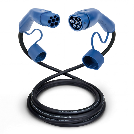 Type 2 | mode 3 | 32A | 22kW kabel do ładowania